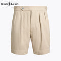 Ralph Lauren Relaxed Fit Plissee-Twill-Shorts